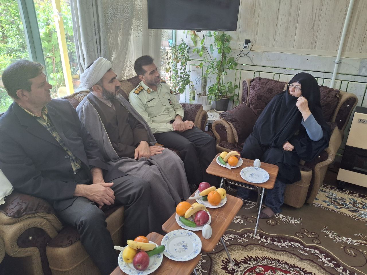 دیدار و ملاقات با ۴ نفر از اعضای وابسته شهرستان نجف آباد