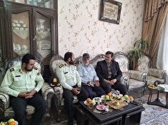 دیدار و ملاقات با ۲ نفر از اعضای وابسته شهرستان نجف آباد