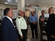 حضور فرمانده انتظامی استان کرمان در کانون بازنشستگان انتظامی استان