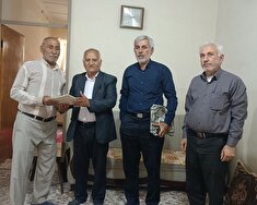 دیدار و سرکشی با پیشکسوت علی قائدی