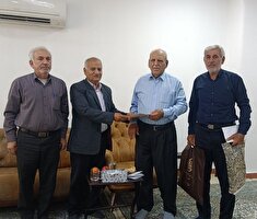 دیدار و سرکشی با پیشکسوت محمود فرخی
