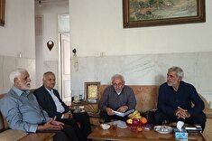 دیدار و سرکشی با پیشکسوت فتح اله عباسی