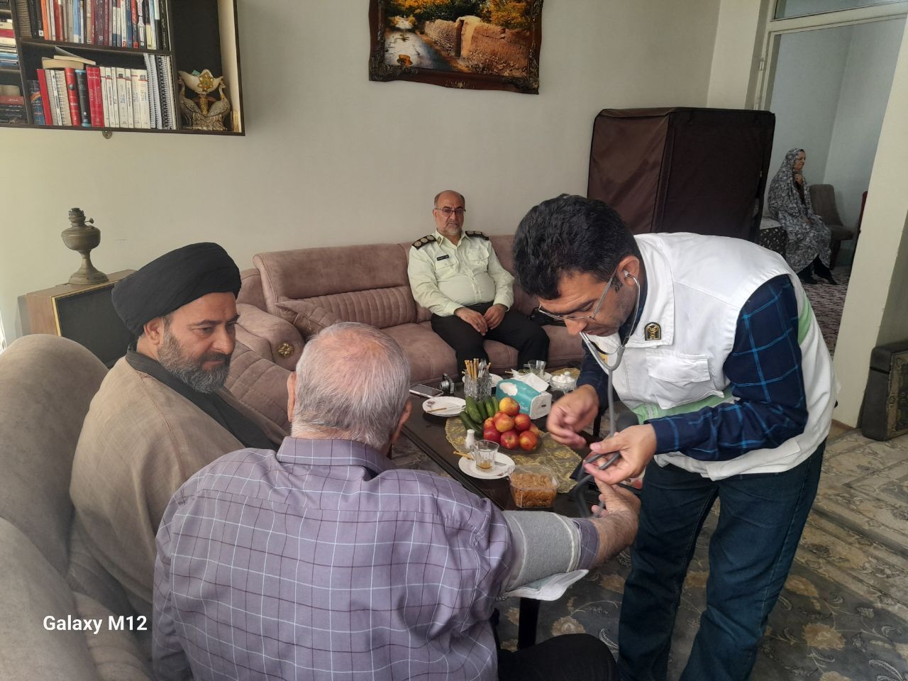 عیادت و دلجویی از پیشکسوتان انتظامی شهرستان کاشان