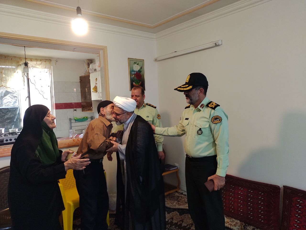 دیدار سردار نجفی با همکار پیشکسوت حسن اسعدی نژاد