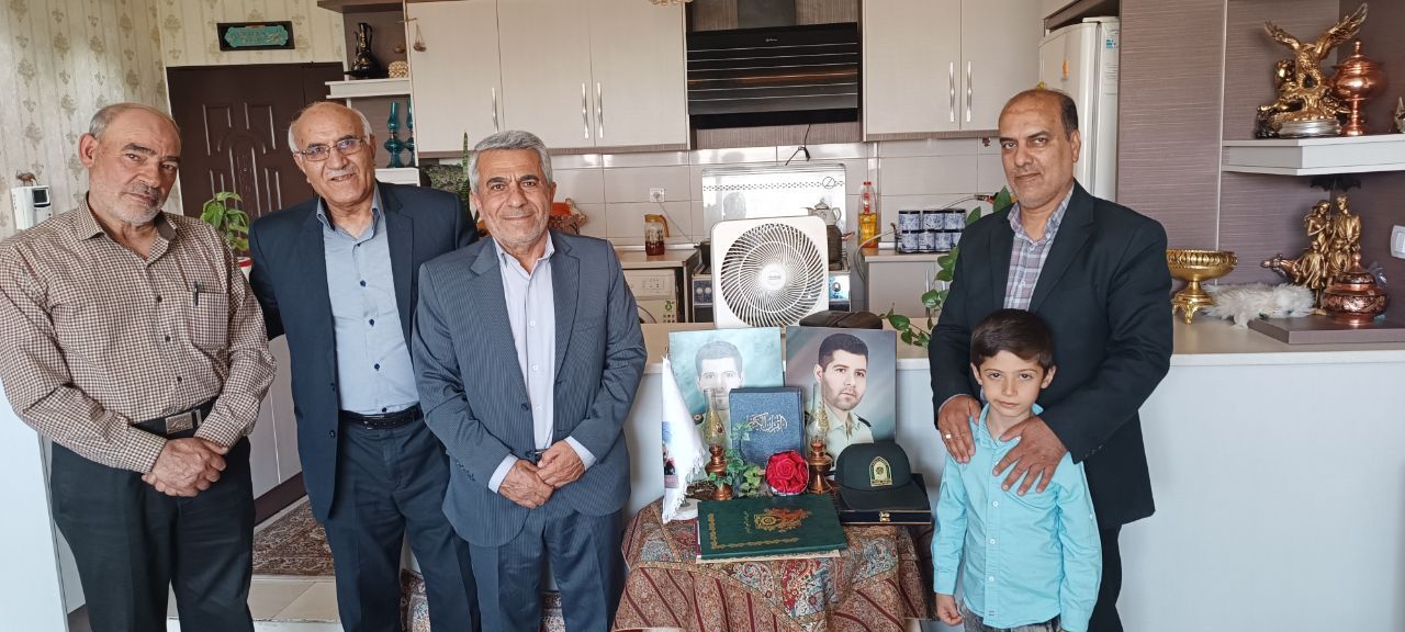دیدار رئیس کانون بازنشستگان انتظامی استان اصفهان با ۳ نفر از اعضای وابسته شهرستان گلپایگان