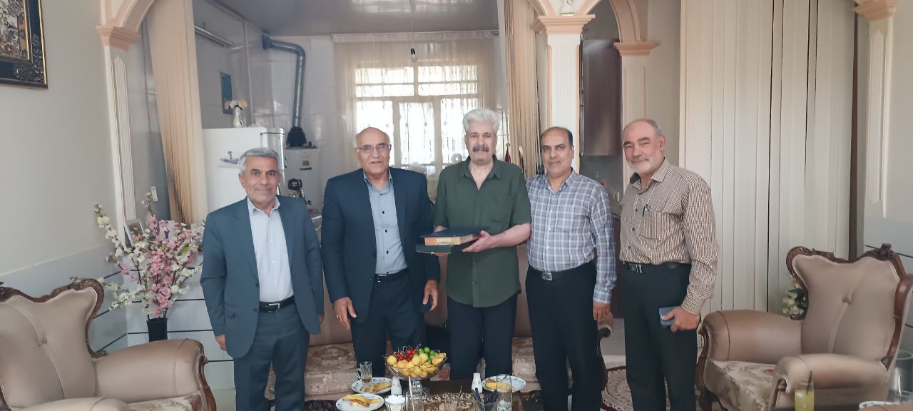 دیدار رئیس کانون بازنشستگان انتظامی استان اصفهان با ۳ نفر از اعضای وابسته شهرستان گلپایگان