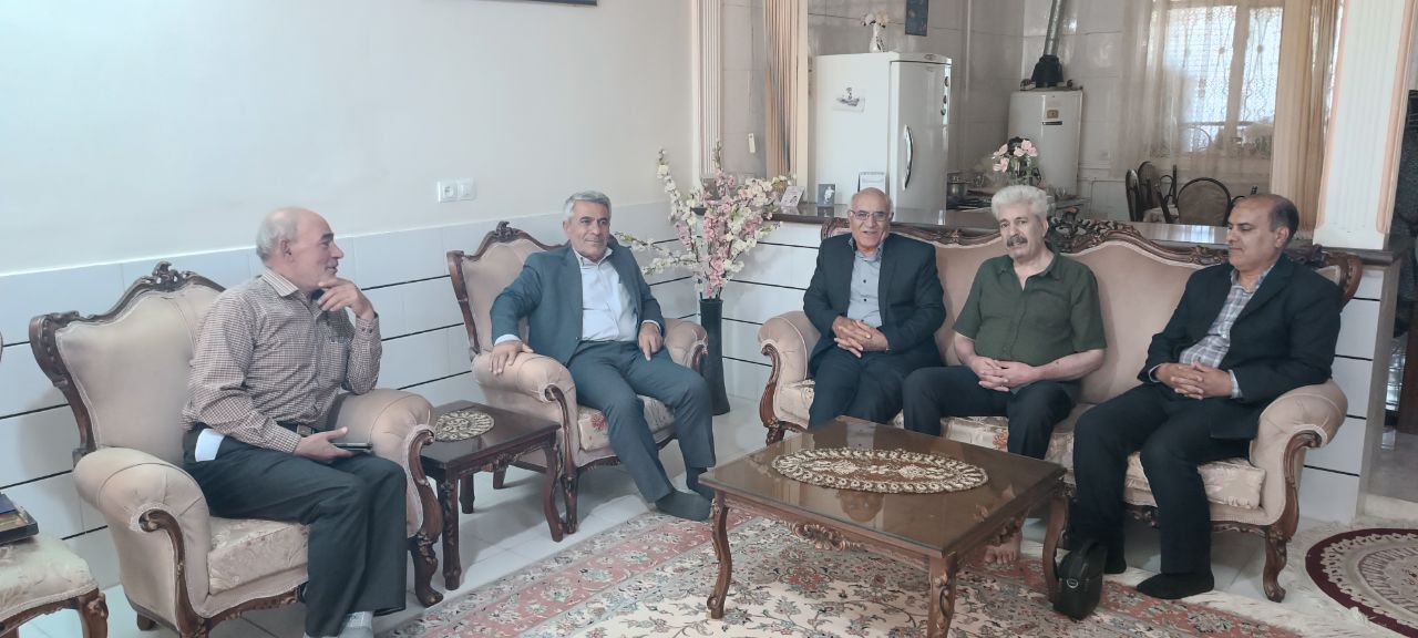 دیدار رئیس کانون بازنشستگان انتظامی استان اصفهان با ۳ نفر از اعضای وابسته شهرستان گلپایگان