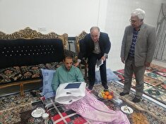 دیدار و عیادت از اعضای بازنشسته درشهرستان گنبدکاووس
