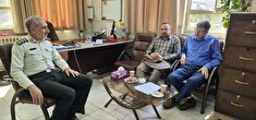 برگزاری جلسه تعامل با مسئول اداره مشاوره معاونت اجتماعی فرماندهی انتظامی استان آذربایجان شرقی