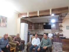 دیدار با ۵ نفر از بازنشستگان ومستمری بگیران  شهرستان رامهرمز