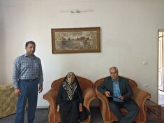دیدار با خانواده پیشکسوت فقید مرحوم سیدقدرت حسینی