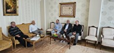 دیدار  با سرهنگ بازنشسته ابوالفضل ایمانی در منزل