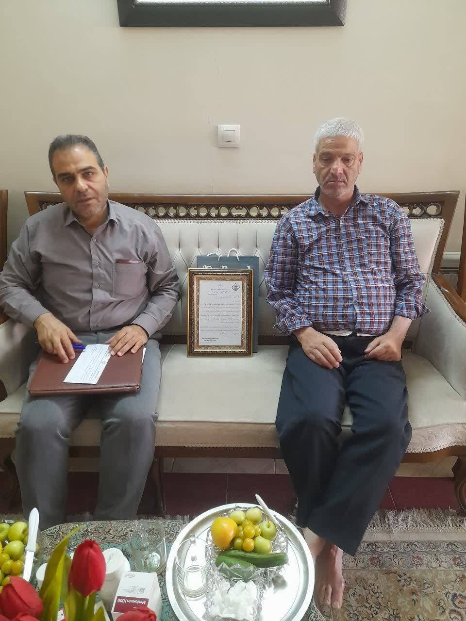 دﯾﺪار ﺑﺎ پیشکسوت آقای امیر معینی جزینی