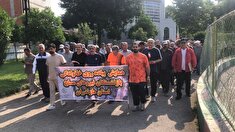 انجام ورزش صبحگاهی خانوادگی ویژه بازنشستگان نیروهای مسلح شهرستان قائمشهر