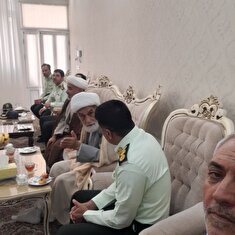 دیدار با ۲ نفر روحانی بازنشسته درکاشمر