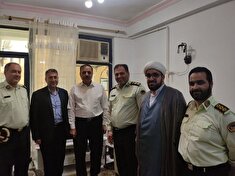 دیدار با دو نفر از بازنشستگان شهرستان خمام