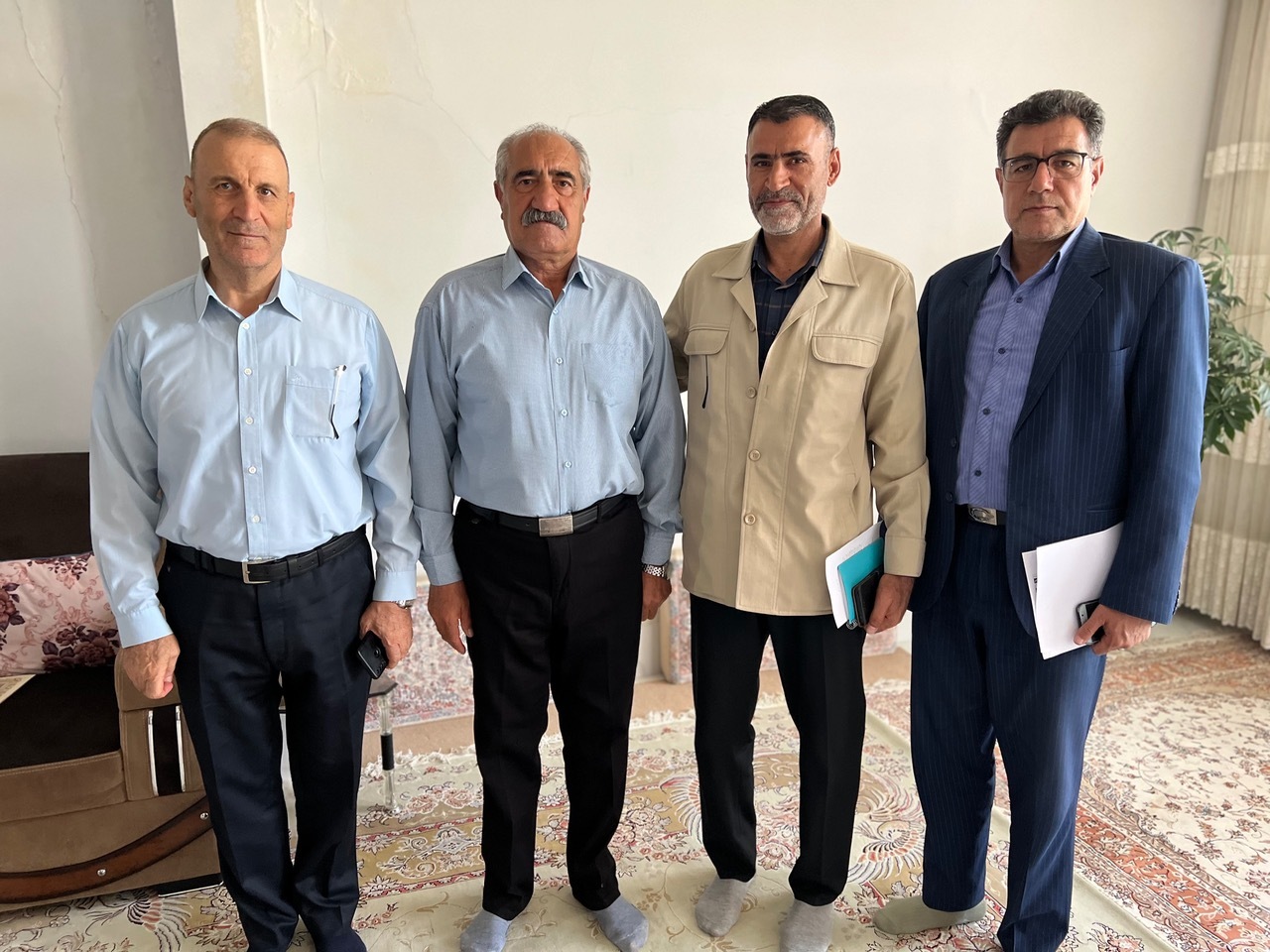 دیدار با 7 پیشکسوت بازنشسته استان کرمانشاه