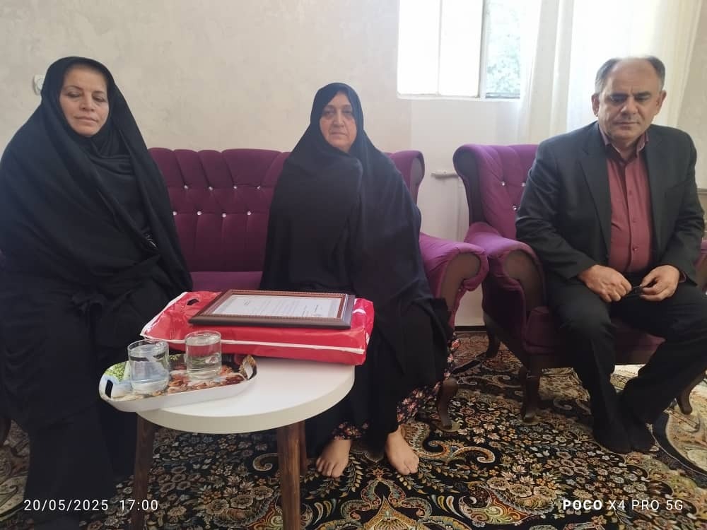 دیدار و سرکشی با تعداد 4 مستمری بگیر فراجا استان البرز