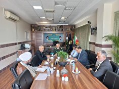 دیدار با مدیرکل بنیاد حفظ آثار و ارزش های دفاع مقدس استان البرز