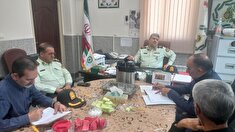 بازدید فرمانده انتظامی استان کرمان از کانون بازنشستگان انتظامی