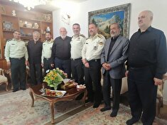 دیدار با ۳ پیشکسوت فراجا شهرستان شاهرود