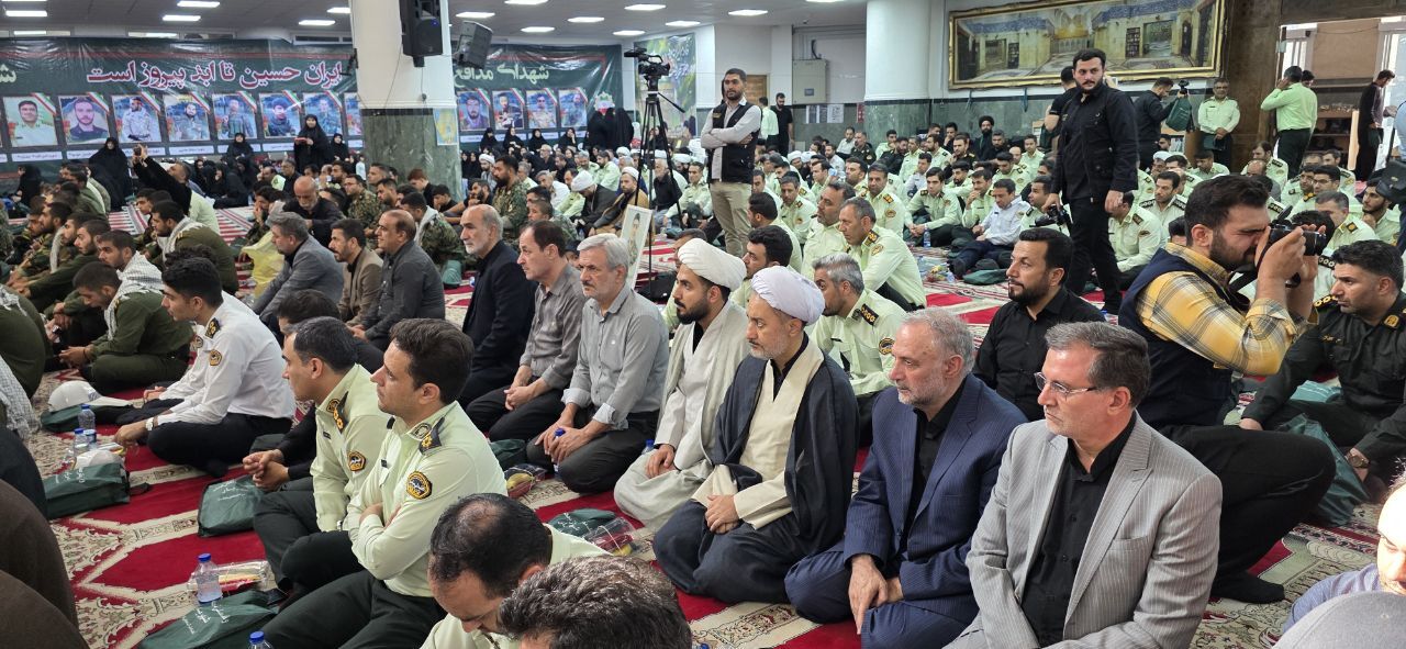 مراسم گرامیداشت شهدای اقتدار و امنیت فراجا در شهرستان شهریار برگزار شد.