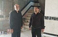 بازدید معاون مهندسی کانون بازنشستگان از ساختمان در حال احداث کانون غرب استان تهران