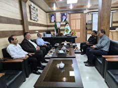 دیدار  رئیس کانون استان با فرمانده انتظامی شهرستان اهواز