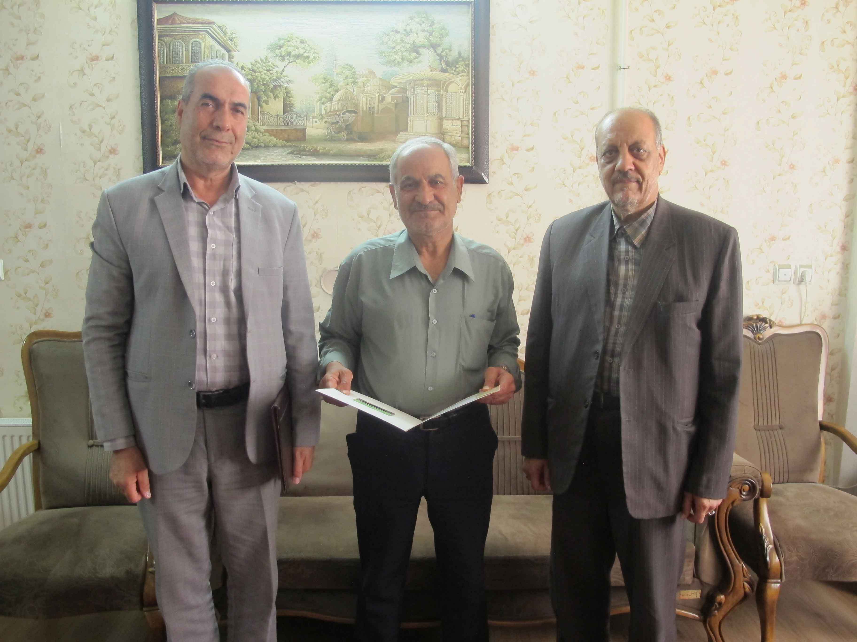 دیدار و سرکشی از 4 نفر پیشکسوت در شهرستان اراک