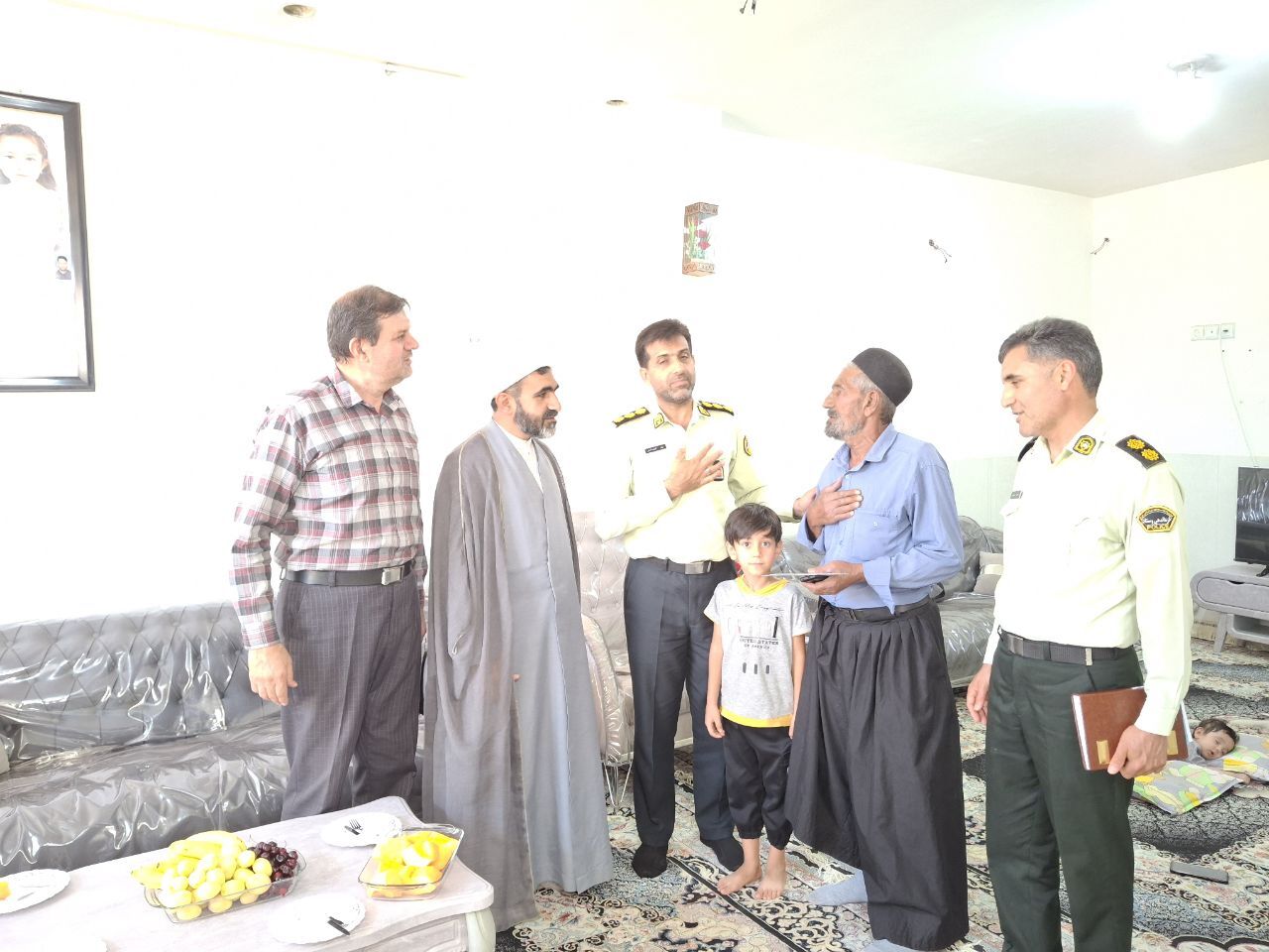 دیدار و ملاقات با ۸ نفر از اعضای وابسته شهرستان نجف آباد