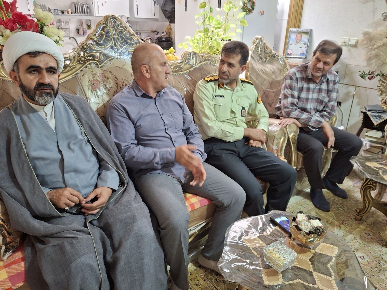 دیدار و ملاقات با ۸ نفر از اعضای وابسته شهرستان نجف آباد