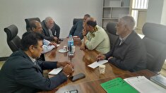 دیدار رئیس کانون بازنشستگان استان با مشاور فرمانده انتظامی استان