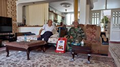 دیدار با دو نفر بازنشسته در نیشابور