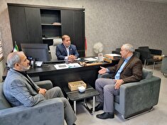دیدار با مدیر عامل صندوق قرض الحسنه بازنشستگان و مستمری بگیران ناجا(حبیب ابن مظاهر)
