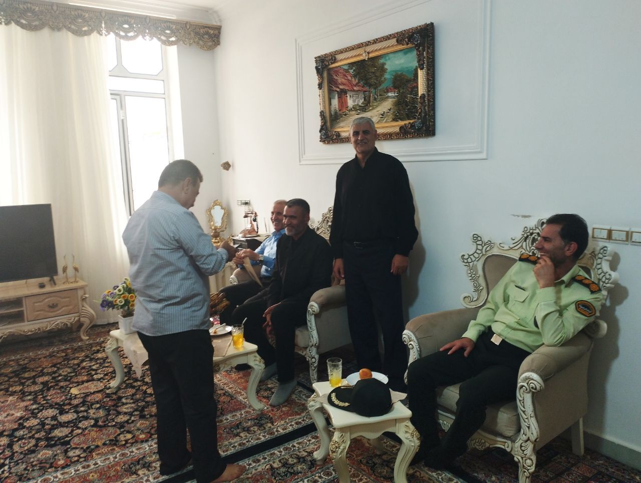 دیدار با ۲پیشکسوت بازنشسته شهرستان صحنه استان کرمانشاه
