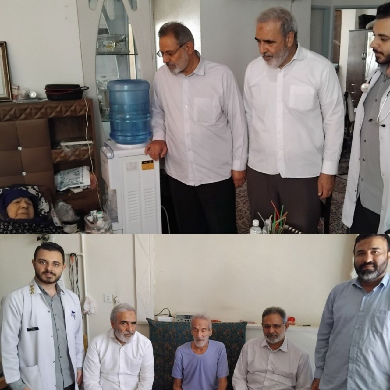 رئیس کانون بازنشستگان استان قم از پیشکسوتان و مشتمری بگیران عیادت کرد. رئیس کانون بازنشستگان استان قم از پیشکسوتان و مشتمری بگیران عیادت کرد.