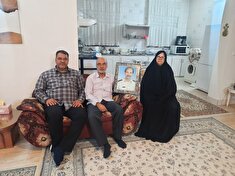 دیداربا مستمری بگیر زکیه کاراژیان درشهرستان نیشابور