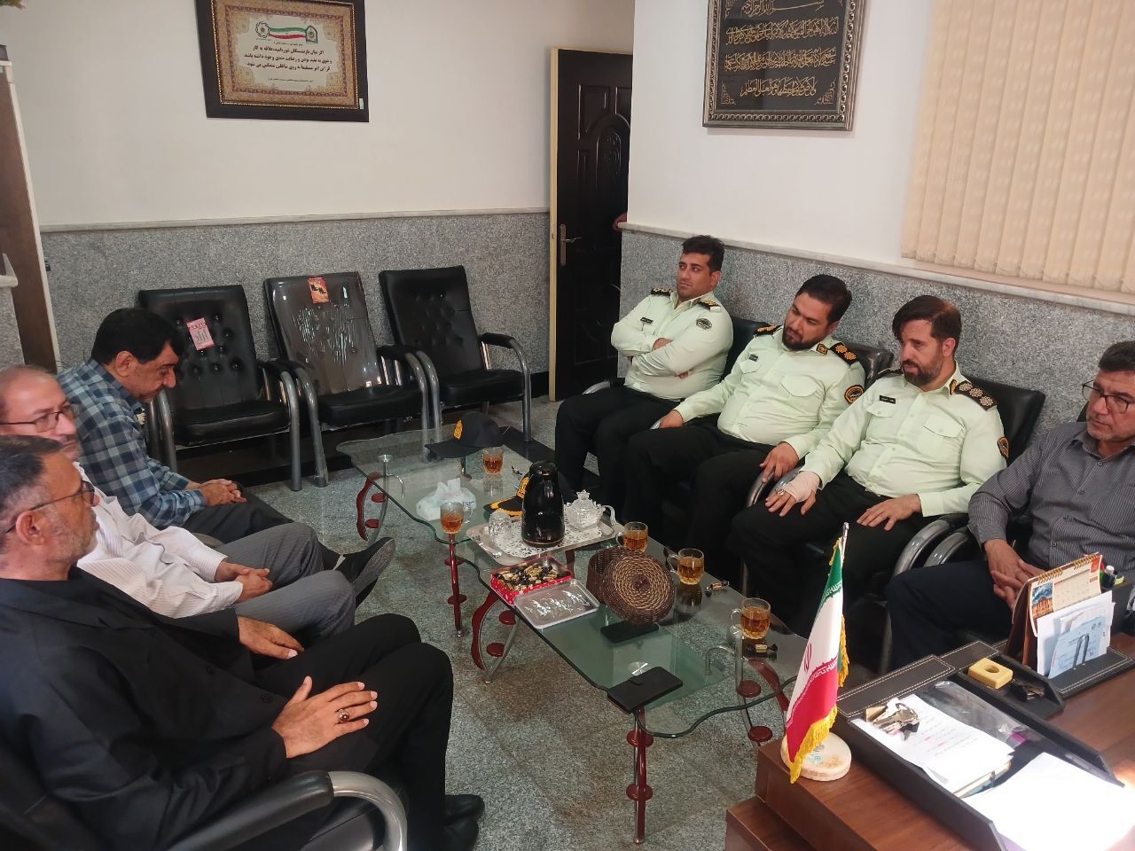 برگزاری جلسه برپایی  وشروع به کارموکب اربعین حسینی درکرمانشاه