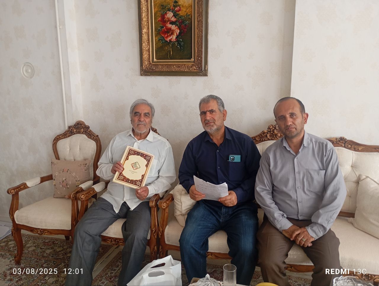 دیدار و ملاقات با 6 نفر از همکاران پیشکسوت ملایر