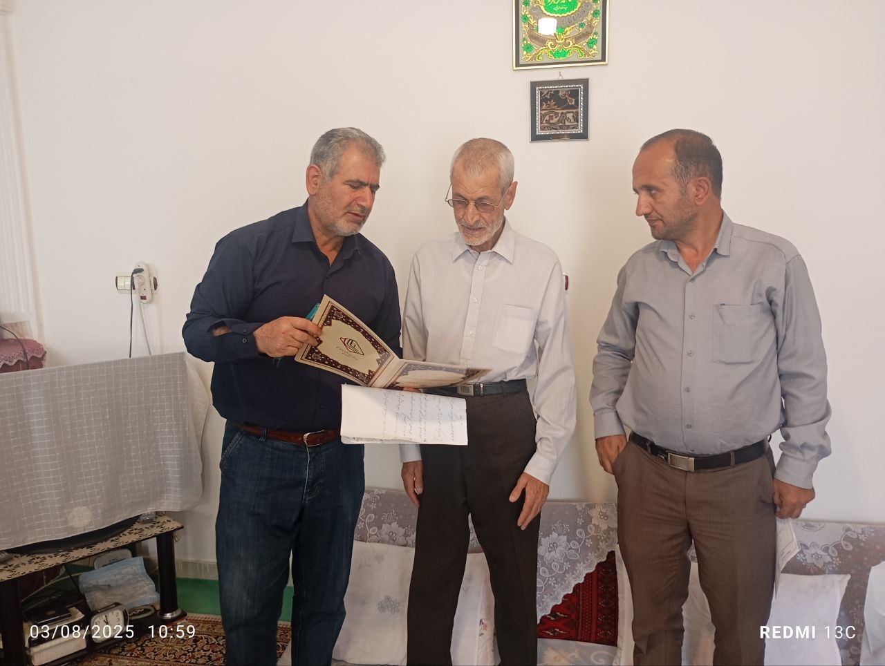 دیدار و ملاقات با 6 نفر از همکاران پیشکسوت ملایر