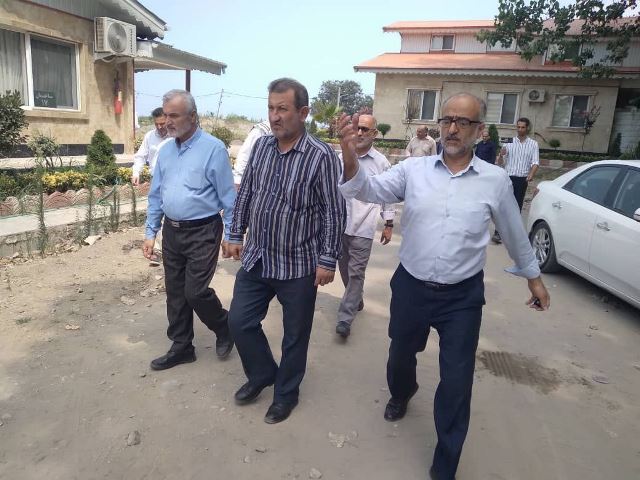 جلسه هئیت مدیره کانون بازنشستگان انتظامی .ج.ایران در زمین 25 هکتاری روستای انبار سر کیاشهر