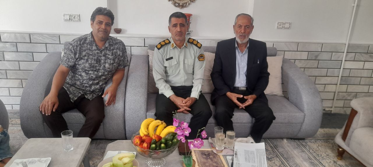 دیدار و سرکشی از 3 پیشکسوت بازنشسته در شهرستان ساوه