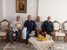 دیدار و ملاقات با ۶ نفر از همکاران پیشکسوت ملایر