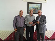دیدار صمیمی با بازنشسته جناب آقای منوچهر رجعتی