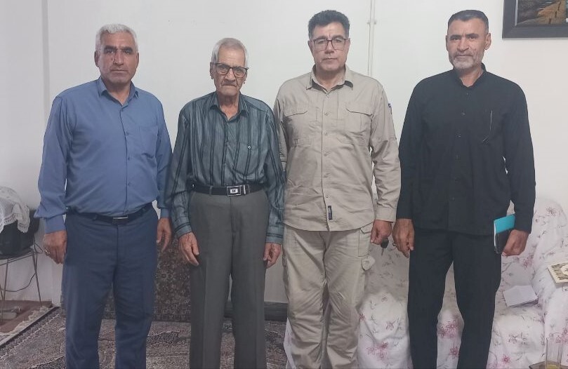 دیدار با پیشکسوت بازنشسته علی اشرف فرخی
