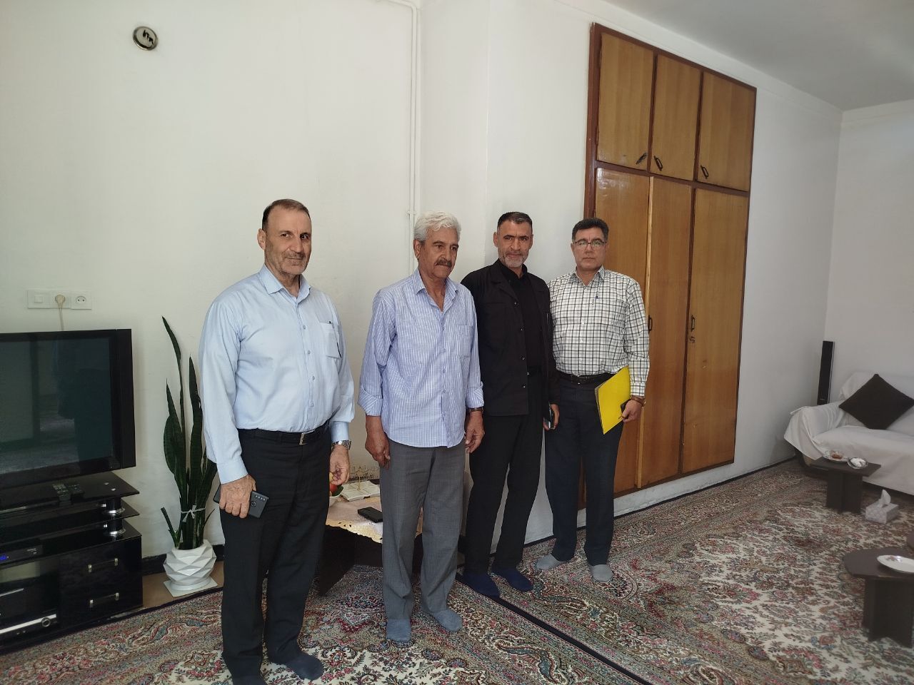 دیدار با ۴ پیشکسوت بازنشسته استان کرمانشاه