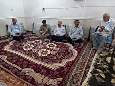 دیدار و سرکشی با پیشکسوت انتظامی قنبر رهنما