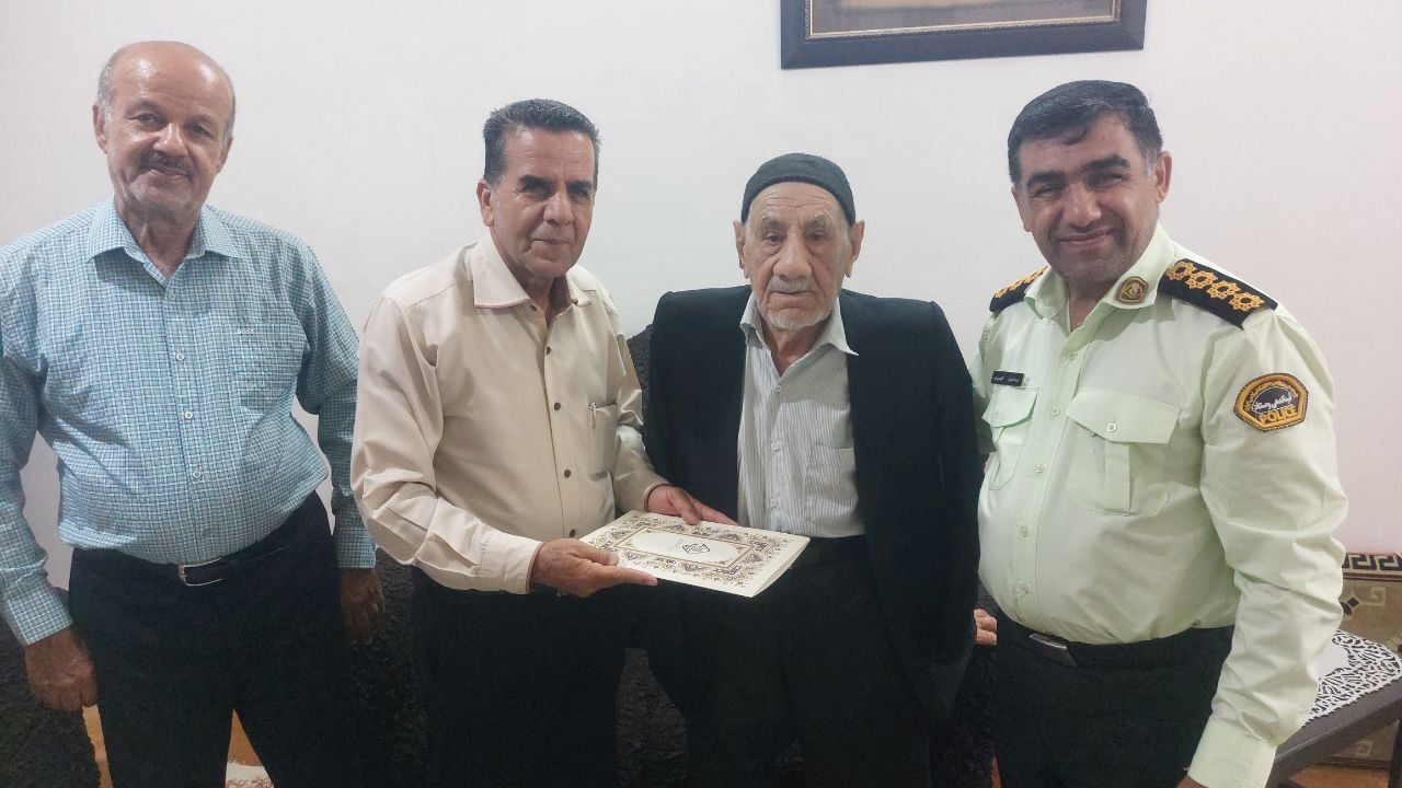 دیدار با پیشکسوتان انتظامی شهرستان کازرون