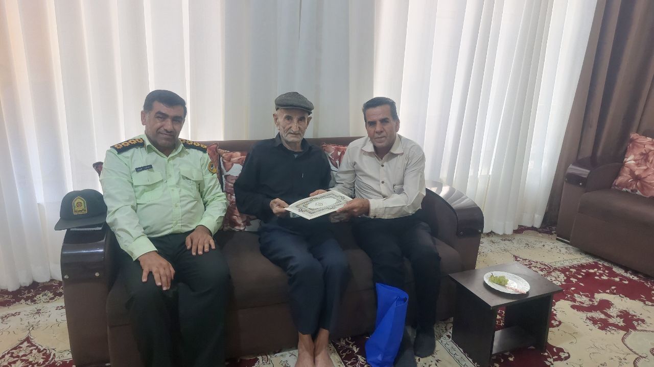 دیدار با پیشکسوتان انتظامی شهرستان کازرون