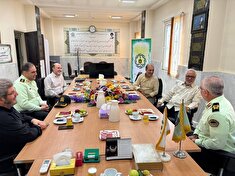 بازدید فرمانده انتظامی استان قزوین از کانون